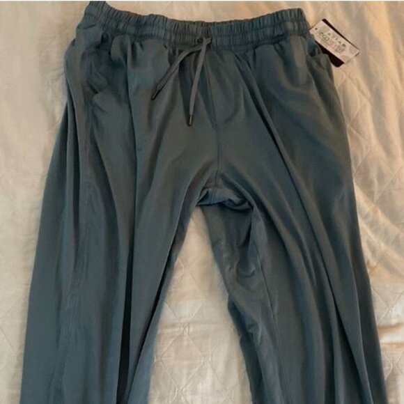 Holloway Ventura Soft Knit Eco Revive Jogger Pants Augusta Storm Blue NEW MENS L - Picture 1 of 4